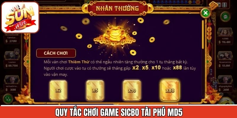 Quy tắc chơi Sicbo tài phú chi tiết