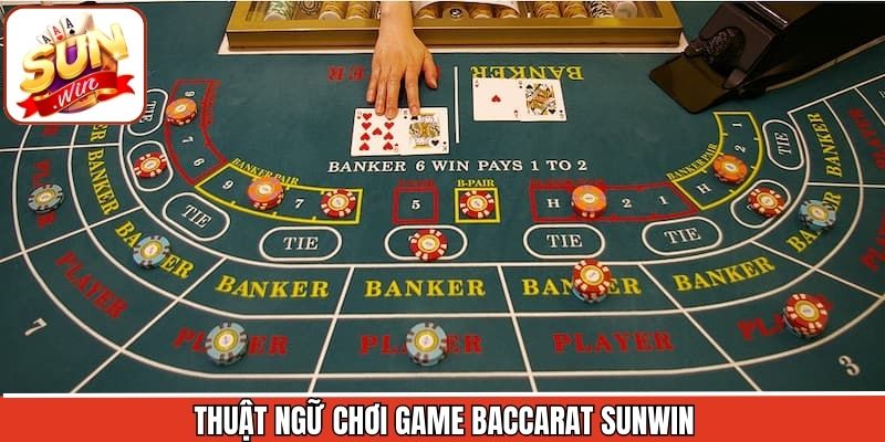 Những thuật ngữ thường xuất hiện trong baccarat Sunwin