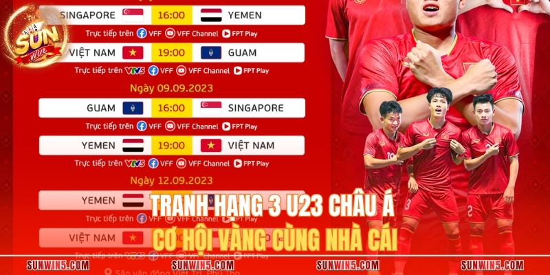 Tranh Hạng 3 U23 Châu Á - Cơ Hội Vàng Cùng Nhà Cái