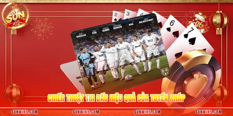 Chiến thuật thi đấu hiệu quả của tuyển Pháp